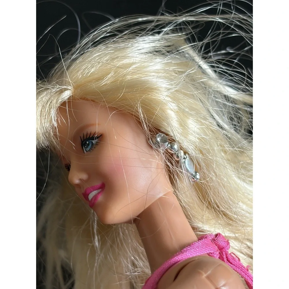 Vintage 1991‎ Mattel Barbie Doll Torand Head Pink My First Dress